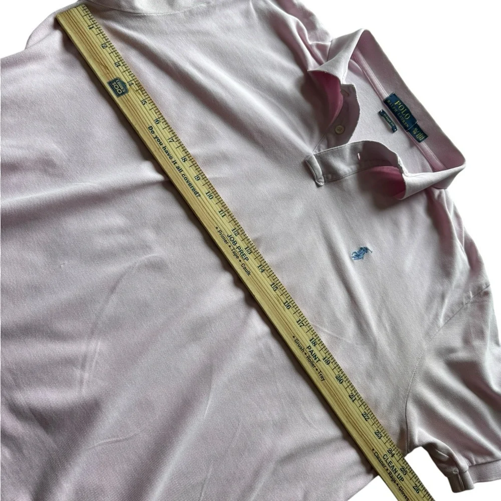 Polo Ralph Lauren men’s size extra large pink 100% cotton polo shirt. - Picture 3 of 5
